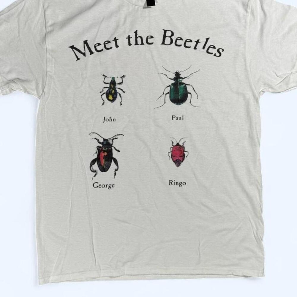 White Beatles T Shirt
